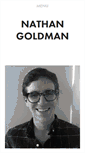 Mobile Screenshot of nathangoldman.com